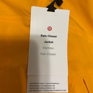 Lululemon Rain Chased Jacket